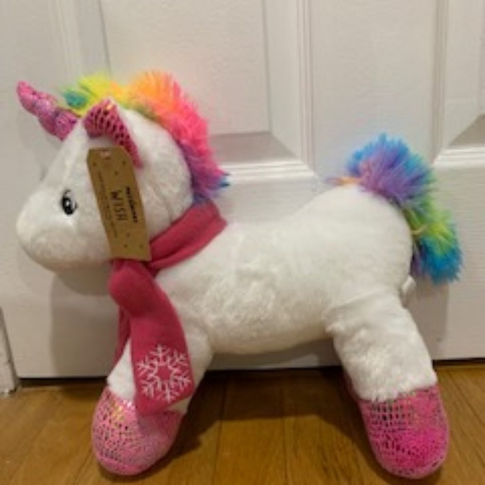 stuffed unicorn
